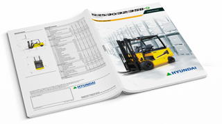 Brochure for HYUNDAI 22/25/30/32/35B-9