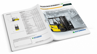 Brochure for HYUNDAI 22/25/30/32/35BH-9