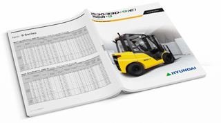 Brochure for HYUNDAI 25/30/33/35D-9(E)