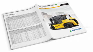 Brochure for HYUNDAI 50/70/80D-9
