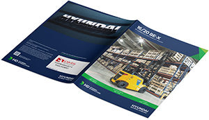 Brochure for HYUNDAI 16/20 BE-X