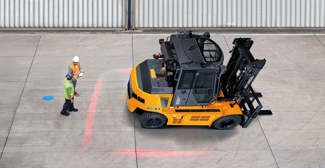 Mød fremtiden inden for elektriske gaffeltruck – HYUNDAI’s nye 6-9t. eltruck